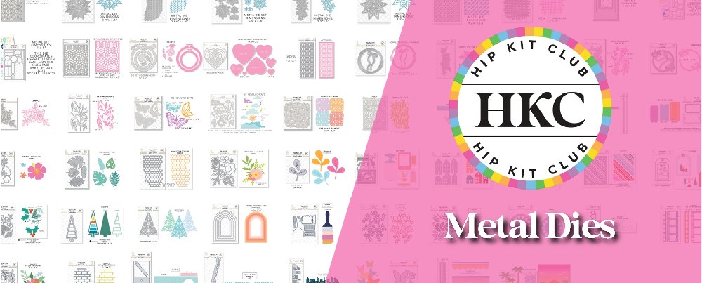 Hip Kits Metal Dies for Scrapbooking, Card Making and Paper Crafting